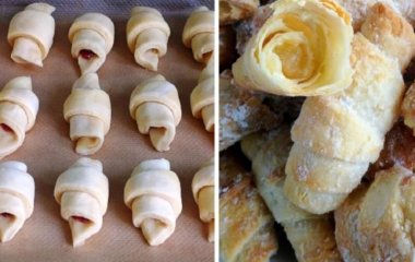 Аппетитные рогалики на смальце: рецепт нежного лакомства из детства