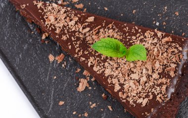 Домашний тарт с грушами и шоколадом