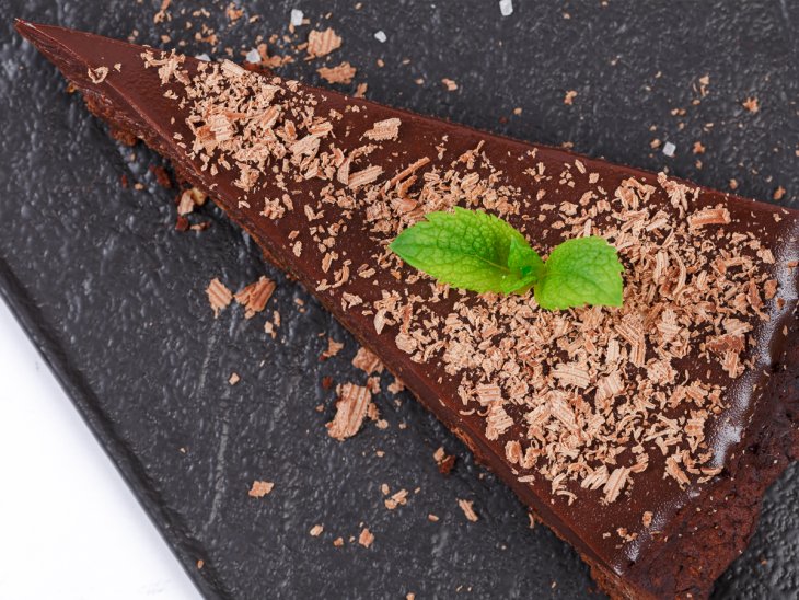 Домашний тарт с грушами и шоколадом