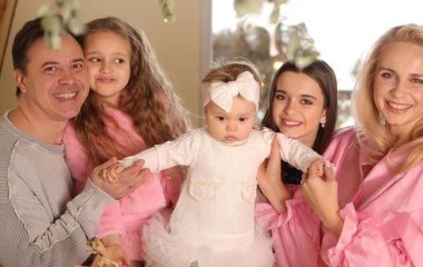 Лілія Ребрик розчулила реакцією однорічної донечки на вперше в житті побачений сніг