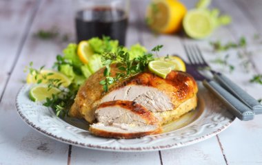 Вкусное блюдо на ужин: рецепт запеченной индейки