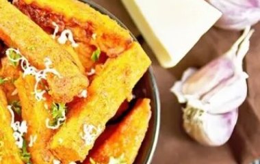 Вкусная осенняя закуска: рецепт тыквы фри с пармезаном