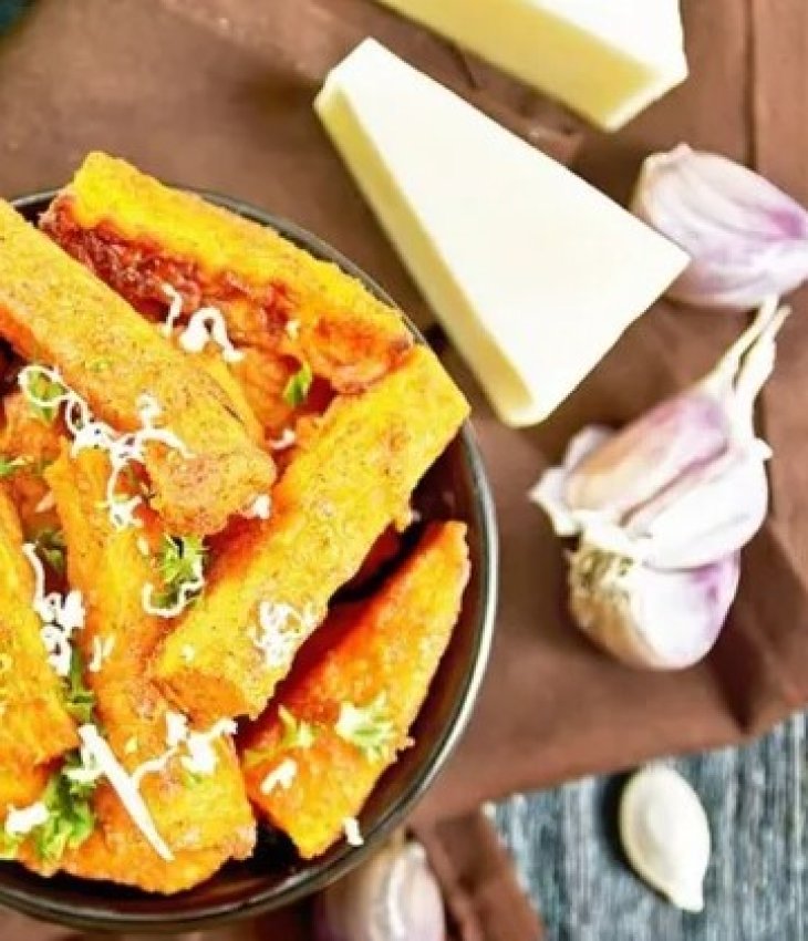 Вкусная осенняя закуска: рецепт тыквы фри с пармезаном