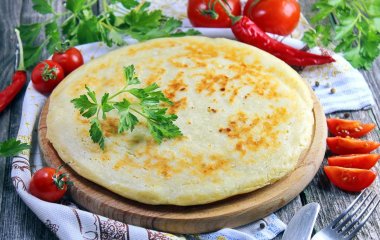 Ліниві хачапурі з сиром