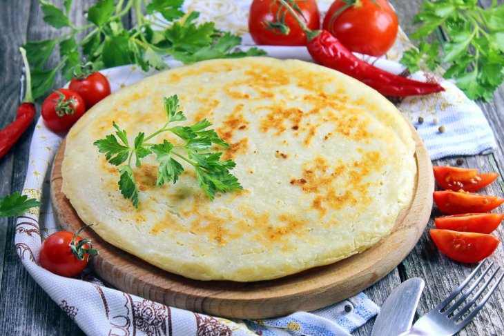 Ліниві хачапурі з сиром