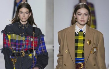 Джиджи Хадид и Кайя Гербер открыли показ бренда «Ralph Lauren»