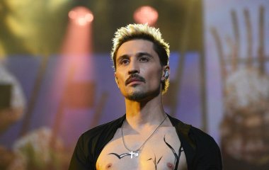 Надежда Михалкова, Агата Муцениеце, Дима Билан и другие на съемках новогодней короткометражки в Москве