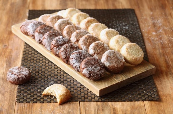 4 простых рецепта песочного печенья