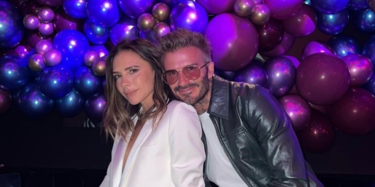  Семья Бекхэмов вышла вместе в свет (фото)