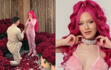 Известная украинская блогерша выходит замуж: ее бойфренд потратил на предложение более, чем миллион гривен