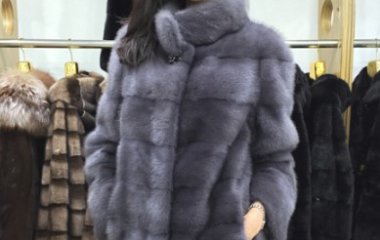 Шуба из норки – модно, практично, красиво