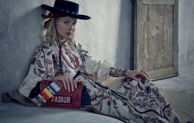 Дженнифер Лоуренс в рекламной кампании коллекции Dior Cruise 2019