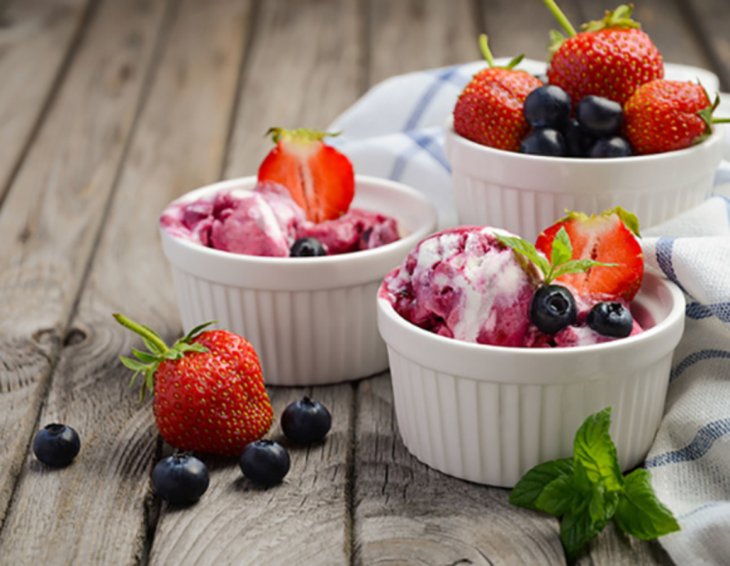Низкокалорийные летние десерты для тех, кто на диете