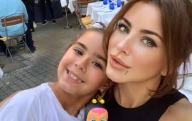 12-летння дочь Ани Лорак и Мурата ткнула его новую жену лицом в торт