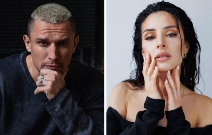 Тарас Цымбалюк и Злата Огневич неожиданно слились в страстном поцелуе