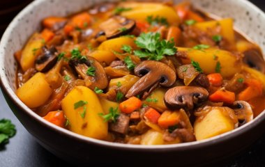 Рецепт легкого ужина: овощное рагу в мультиварке