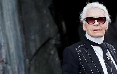 Умер Карл Лагерфельд