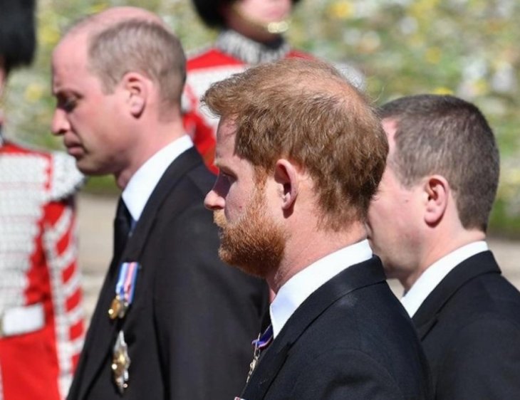 «Едва не перегрызли друг другу глотки»: принцы Гарри и Уильям поссорились на похоронах своего деда
