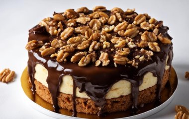 Шоколадный торт с бананами без выпечки: не верится, что это так просто