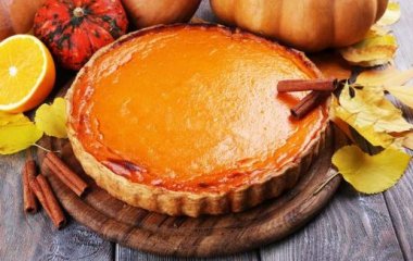 Легкий и вкусный тыквенный пирог