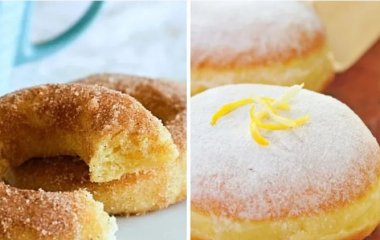 Для любителей сладкого: рецепт запеченных лимонных пончиков