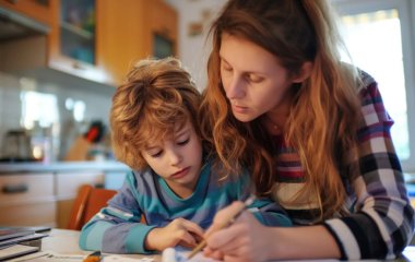 Как не свирепствовать, когда учите с ребенком уроки