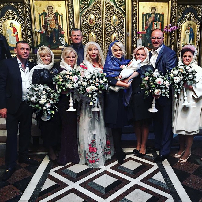 Ирина Билык покрестила ребёнка 