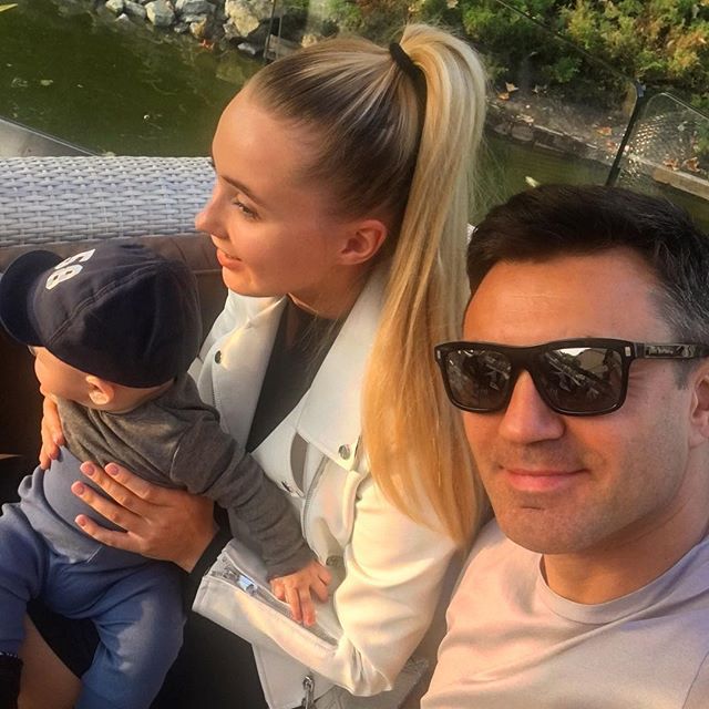 Николай Тищенко показал подросшего сына