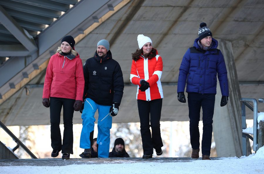 фото Кейт Миддлтон в лыжном костюме