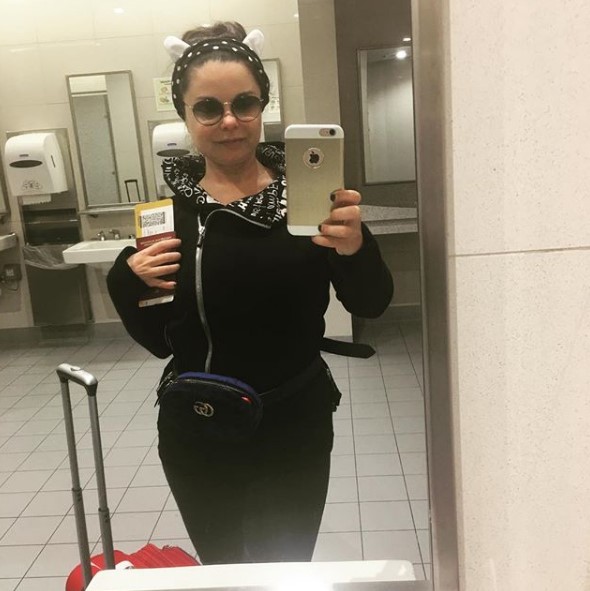 Наталья Королева в аэропорту фото