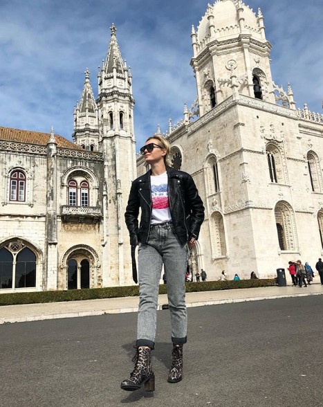 Полина Гагарина в Лиссабоне фото