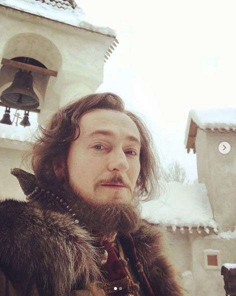 Сергей Безруков в образе Бориса Годунова фото