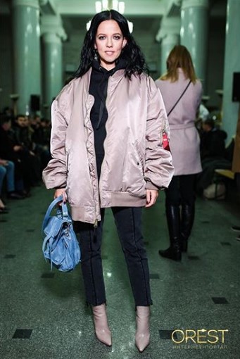 Ирина Горовая в стильном аутфите