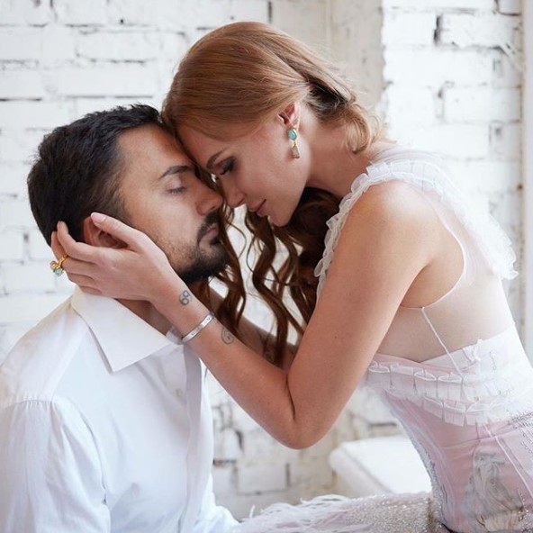 Слава Каминская с мужем фото