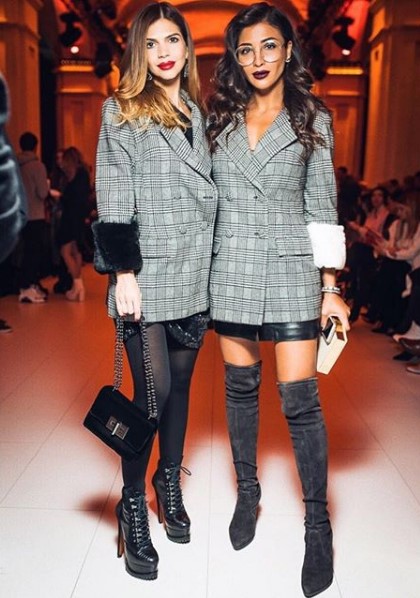 Санта Димопулос в стильном аутфите фото