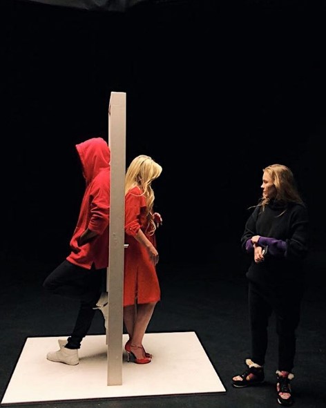 Алена Шоптенко за работой фото