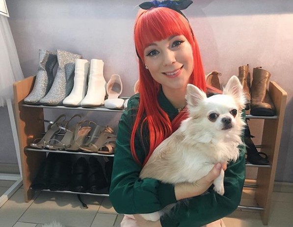 Светлана Тарабарова с собакой фото