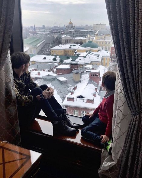 Павел Воля с сыном фото