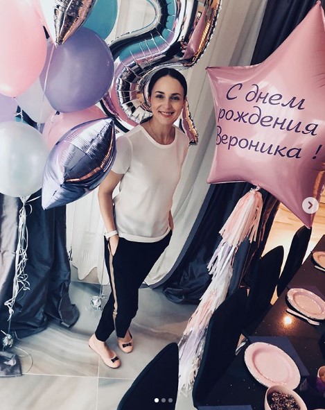 Анна Снаткина на дне рождения дочери фото