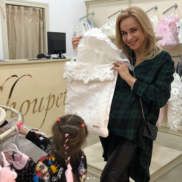 Лилия Ребрик на шопинге фото