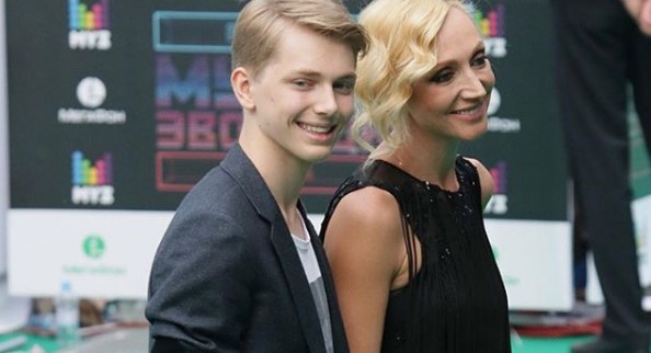 Кристина Орбакайте с сыном Дэни фото